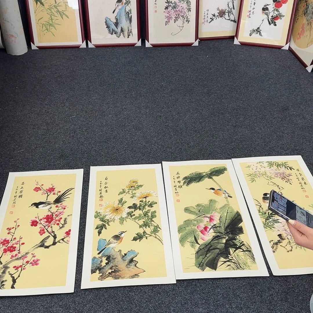 纯手绘国画作品作品