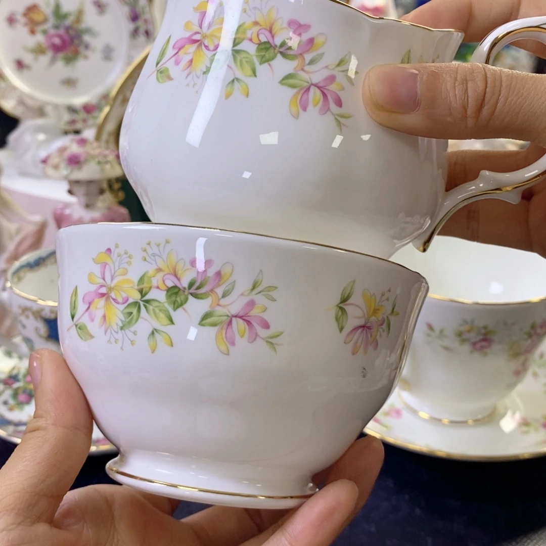 瓷器欧瓷咖啡杯水晶杯