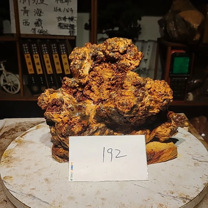 松木洋**海192号北沉香琥珀木天然造型