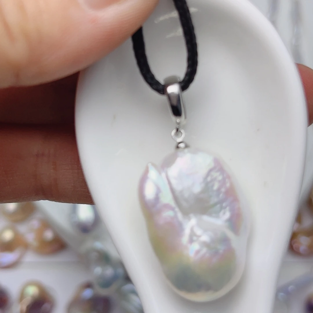 未镶嵌颈饰淡水珍珠