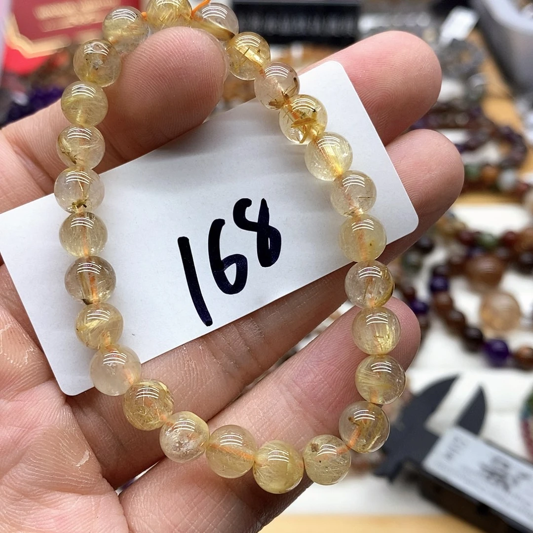 水晶手串未镶嵌天然