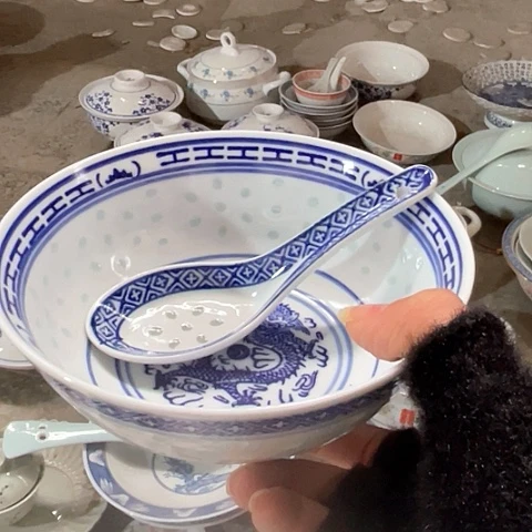 陶摆件景德镇高温陶瓷