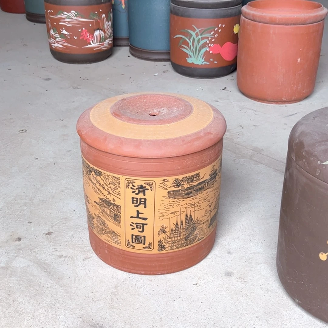 紫砂茶叶罐7 饼茶叶罐