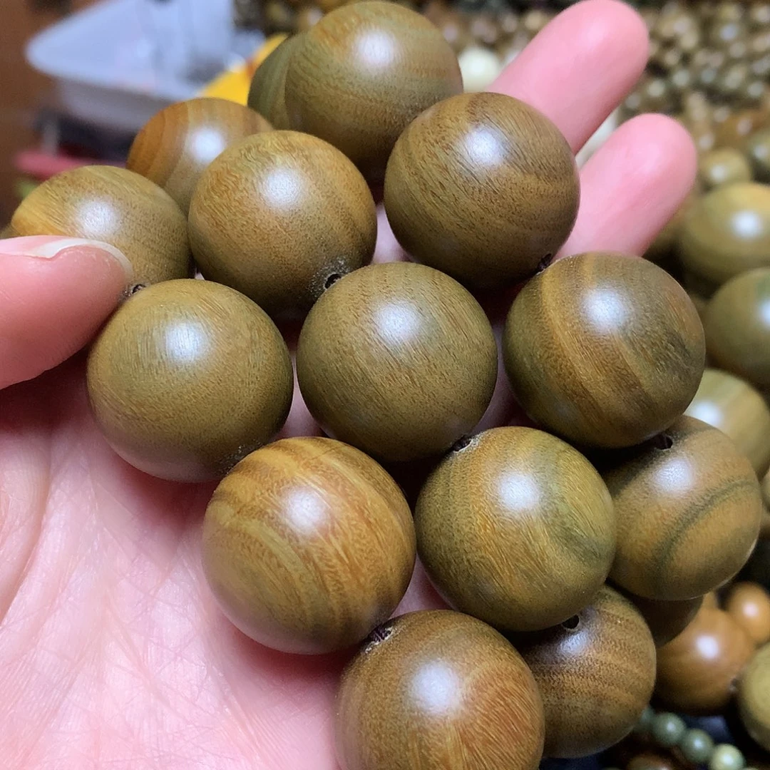 维腊木（绿檀）手串/手链静**开