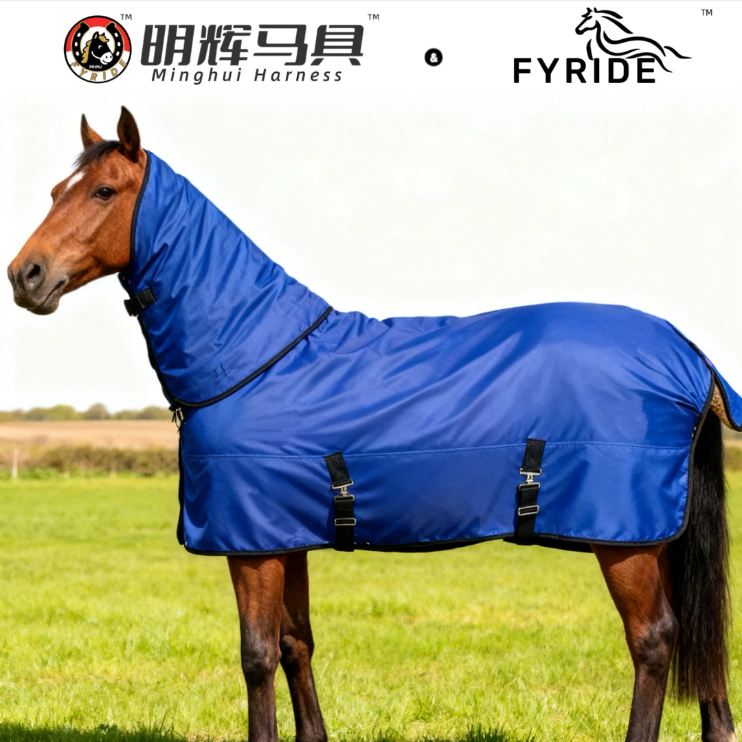 新款FYRIDE高品质冬季马衣加毛加厚加毛绒防水保暖防风抗寒透气