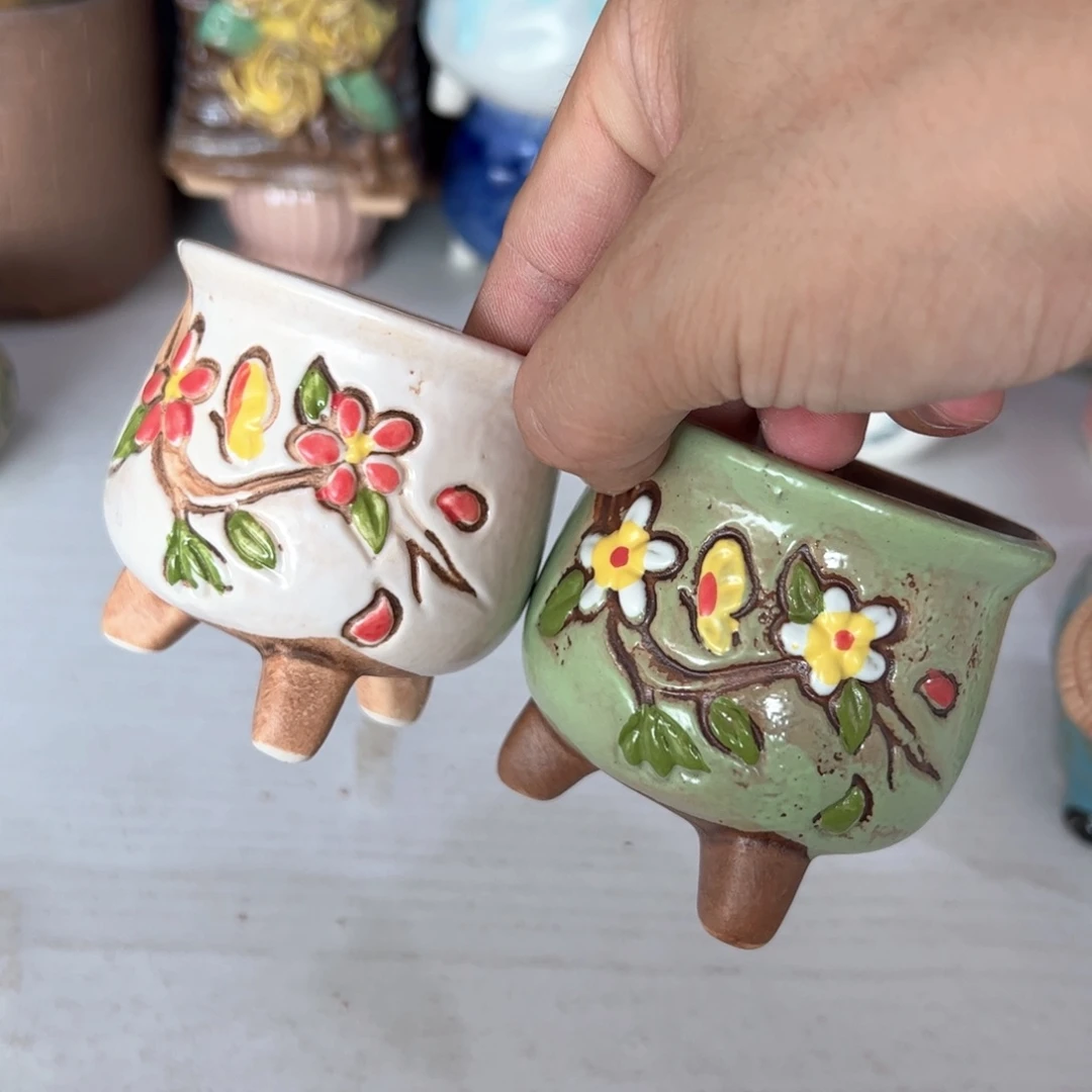 陶瓷多肉小花盆@@23