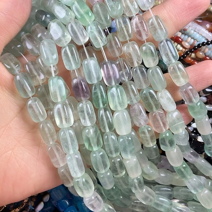 查罗石散珠合金卡7*12莹长条一条