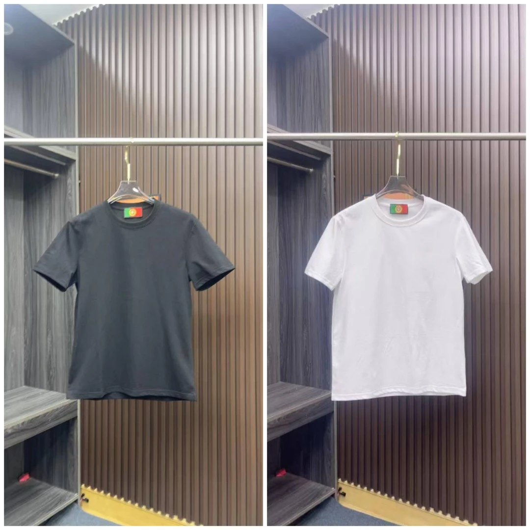 圆领热转印高温压印短袖001