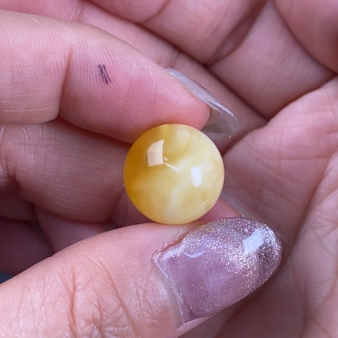 琥珀裸石未镶嵌蜜蜡14.5