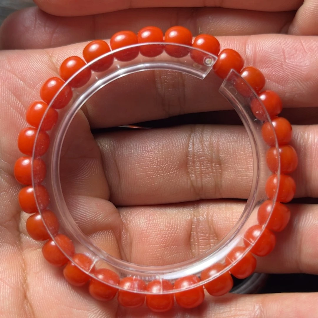 手串未镶嵌南红玛瑙
