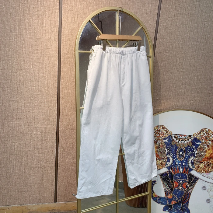 SS067秋新款孕妇白色裤子M90-120L130XL140XXL150 4XL170