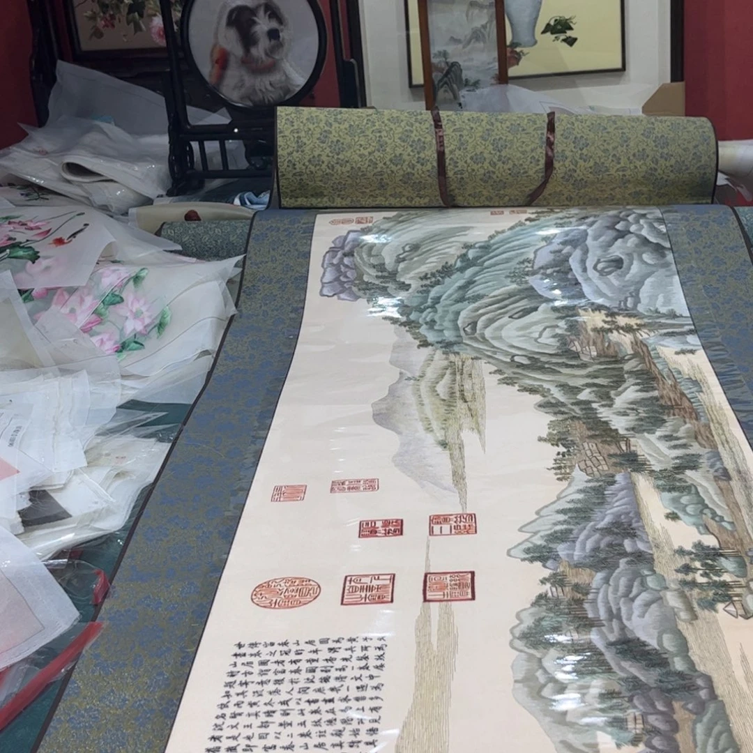 今***你织绣纯手工制作的一款