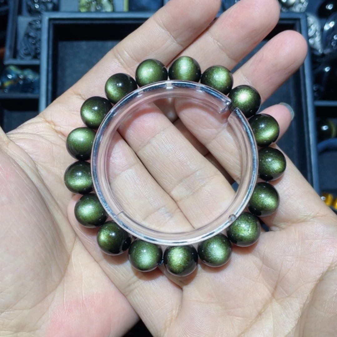 【闪购商品】黑曜岩未镶嵌手链玖*柒