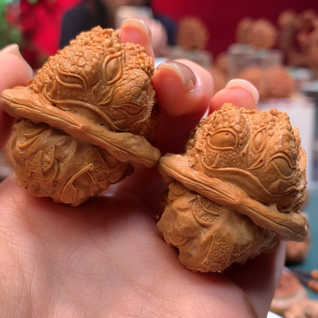 文玩核桃把件麒****—————-///——