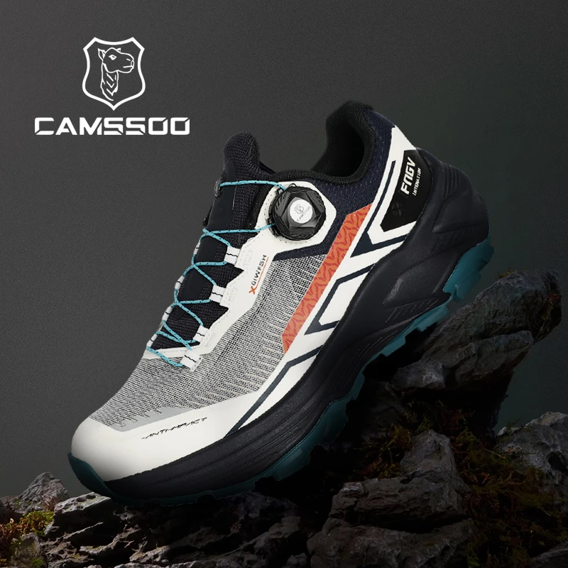 美骆世家越野跑鞋男透气竞技户外徒步登山鞋情侣缓震全地形跑山鞋