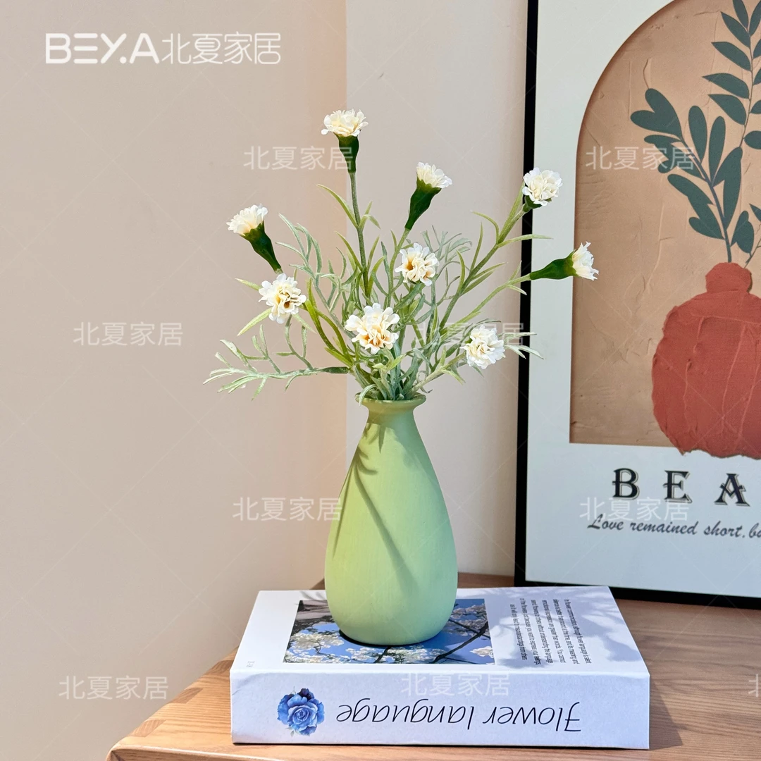 金盏花小清新花束单枝假花客厅插花摆件室内桌面客厅仿真花摆件