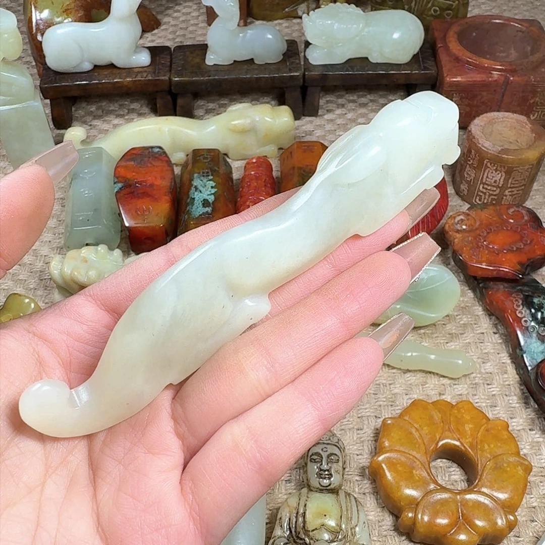 白玉菩提吊坠挂件