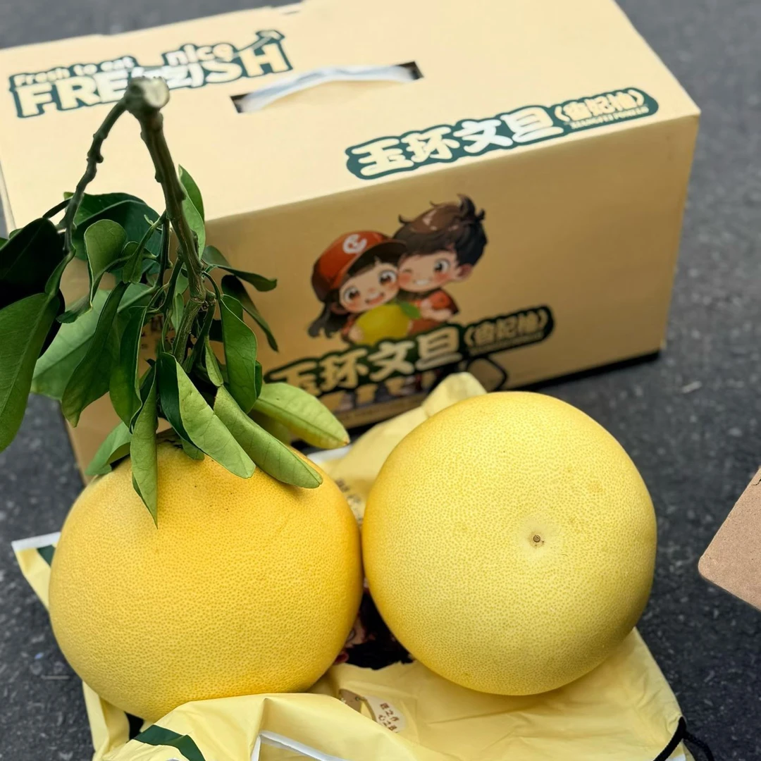 精品玉环文旦柚 一箱两粒装 超值性价比