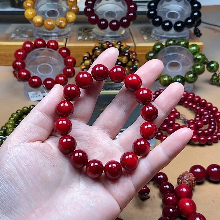【闪购商品】贝壳杉（血龙木）手串/手链1.3x16