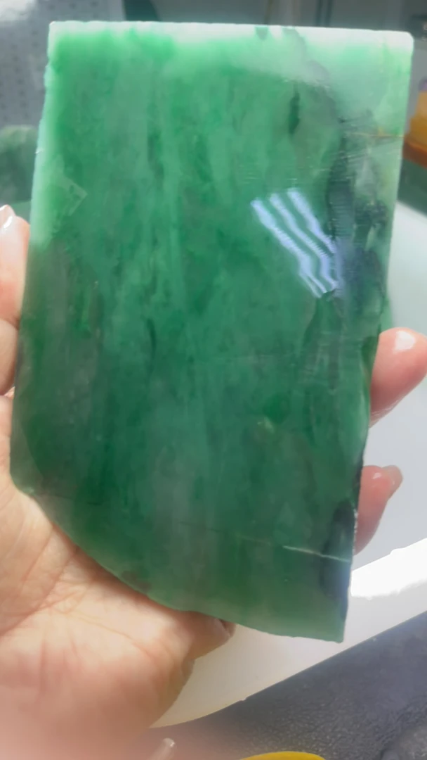 定制天然非洲翠手镯