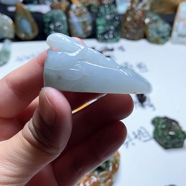 翡翠未镶嵌颈饰翡翠a货