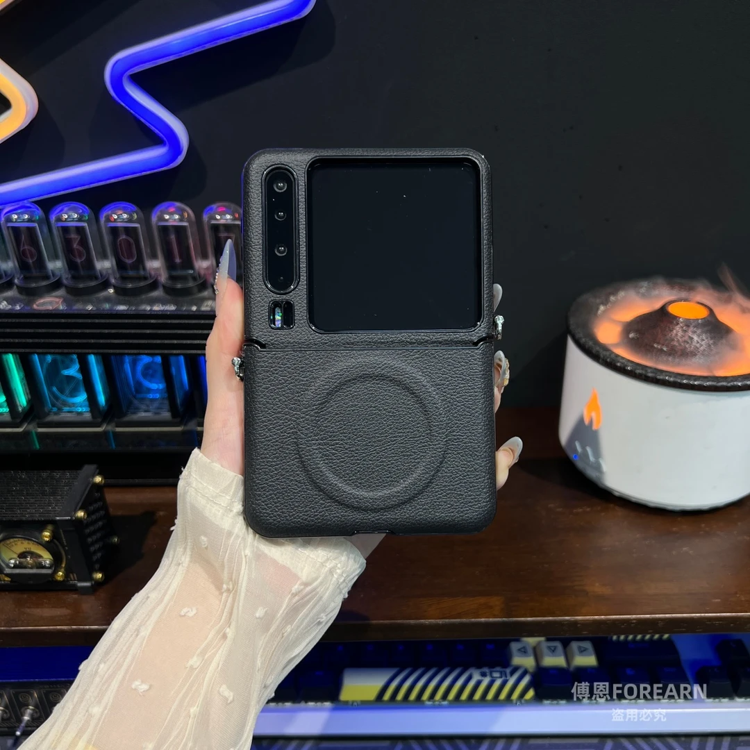 适用于华为purax手机壳阔折叠屏pura x超薄磁吸保护套素皮px新款