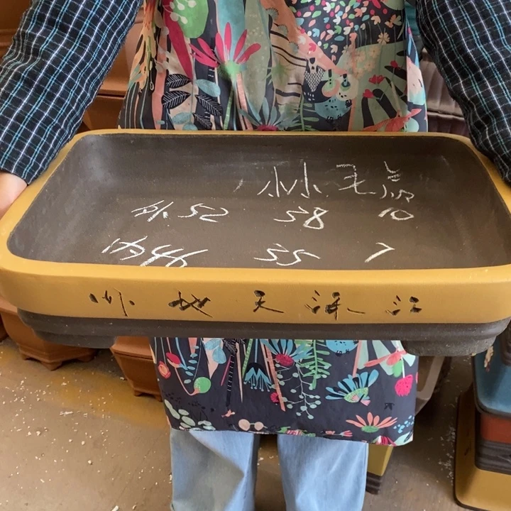 花盆紫砂只顾吃瓜就