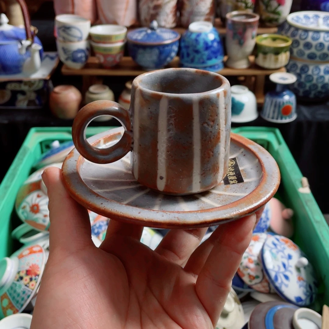 瓷片小三郎咖啡套