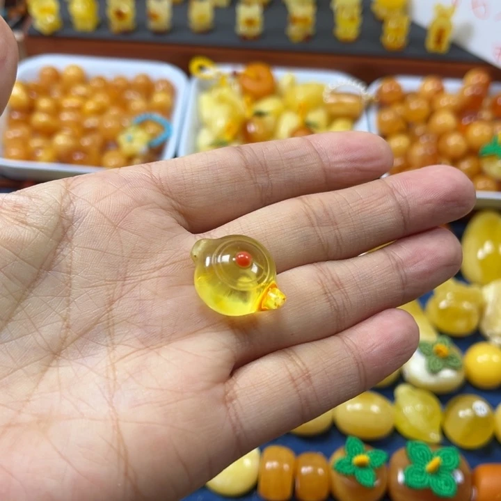 琥珀未镶嵌裸石卡23加把把壶