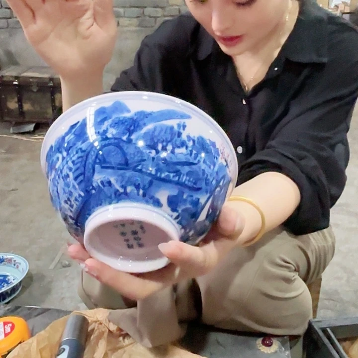 景德镇高温陶瓷清明上河图