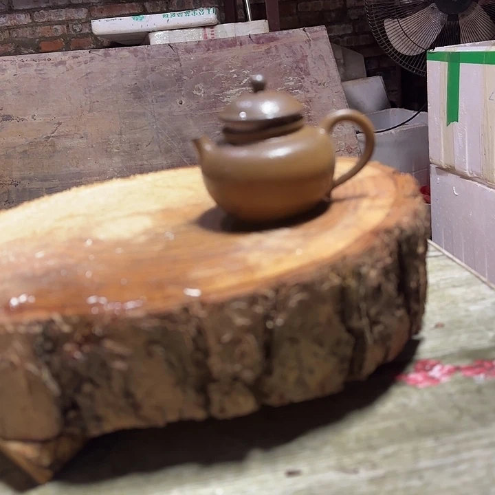 紫砂茶壶坭兴陶龙窑柴烧