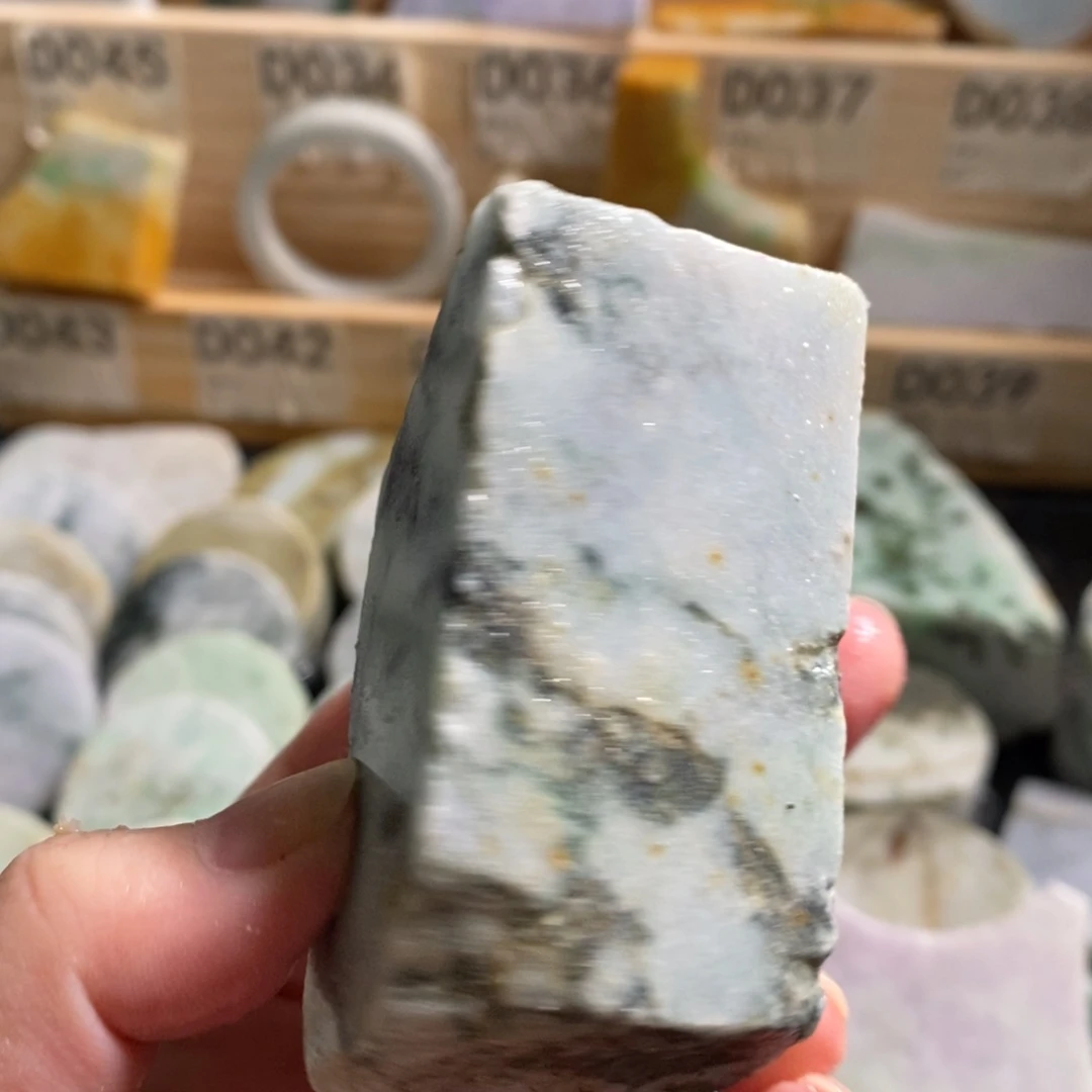 颈饰未镶嵌翡翠天然翡翠