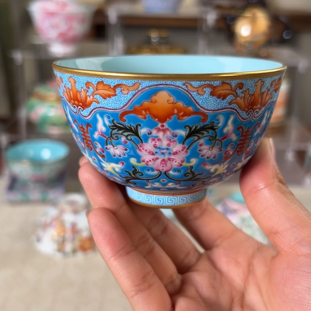 纯手工手绘 高端茶器
