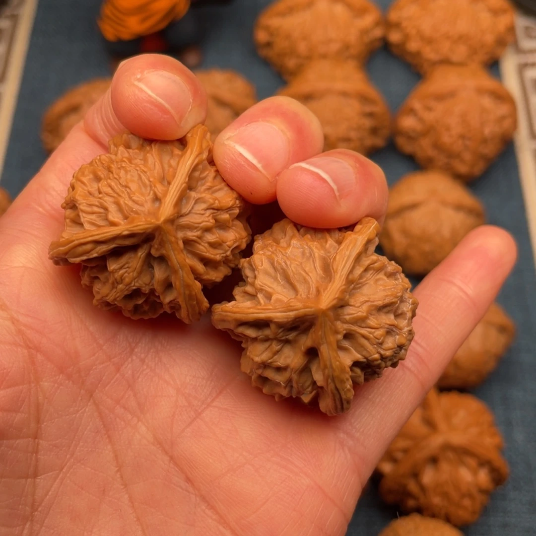 文玩核桃把件33毕业人字奔