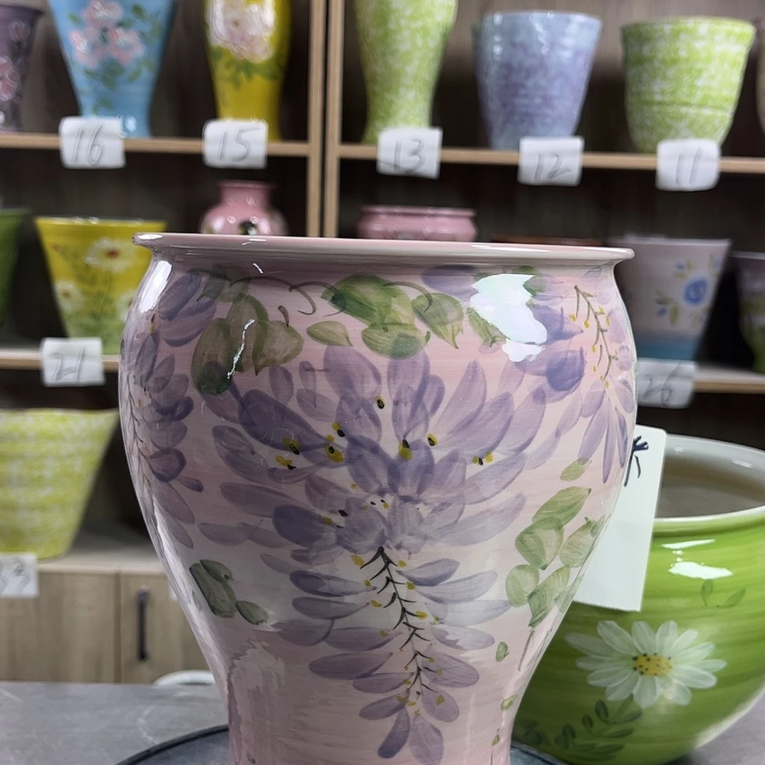 景德镇陶瓷花盆花盆