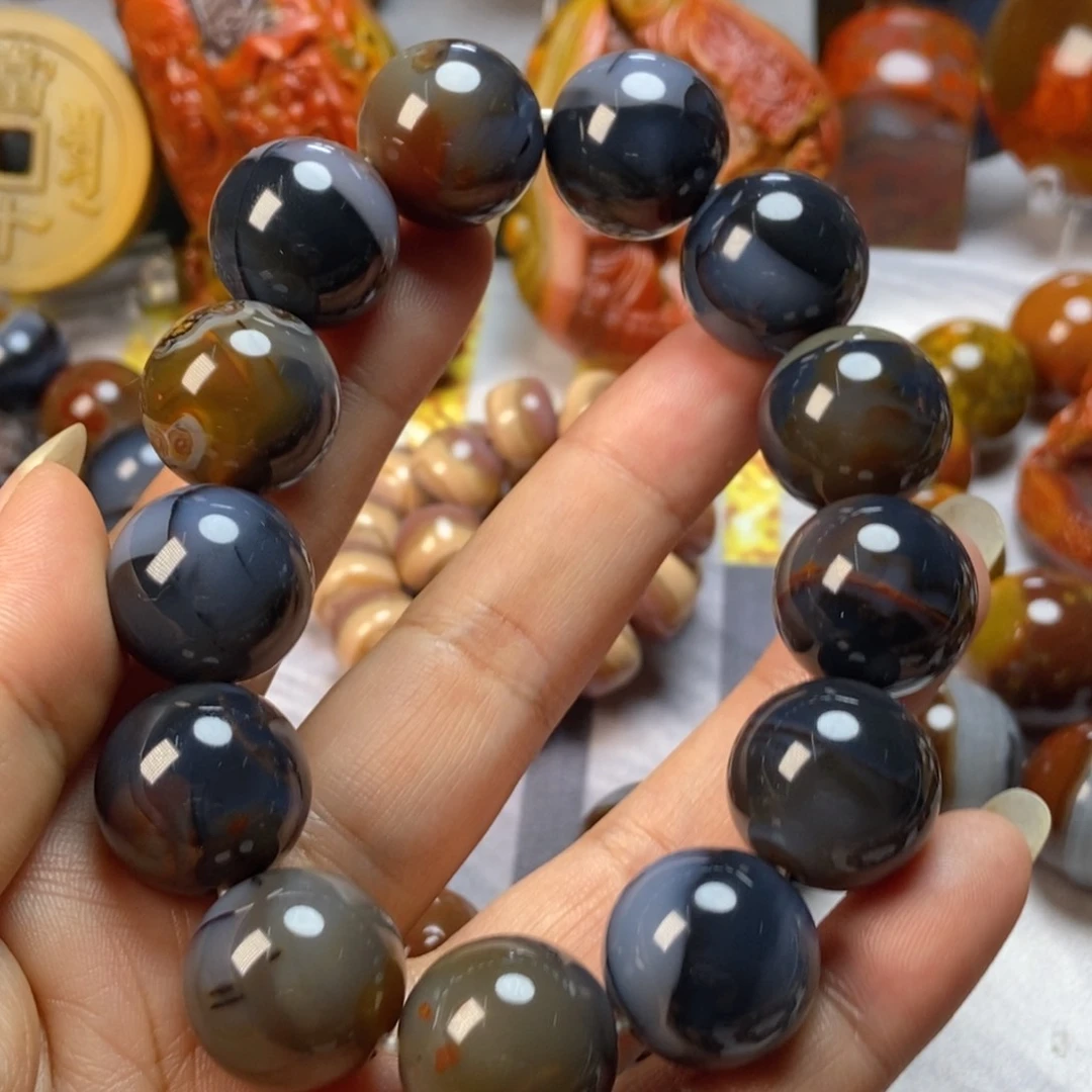 玛瑙/玉髓颈饰未镶嵌大*机