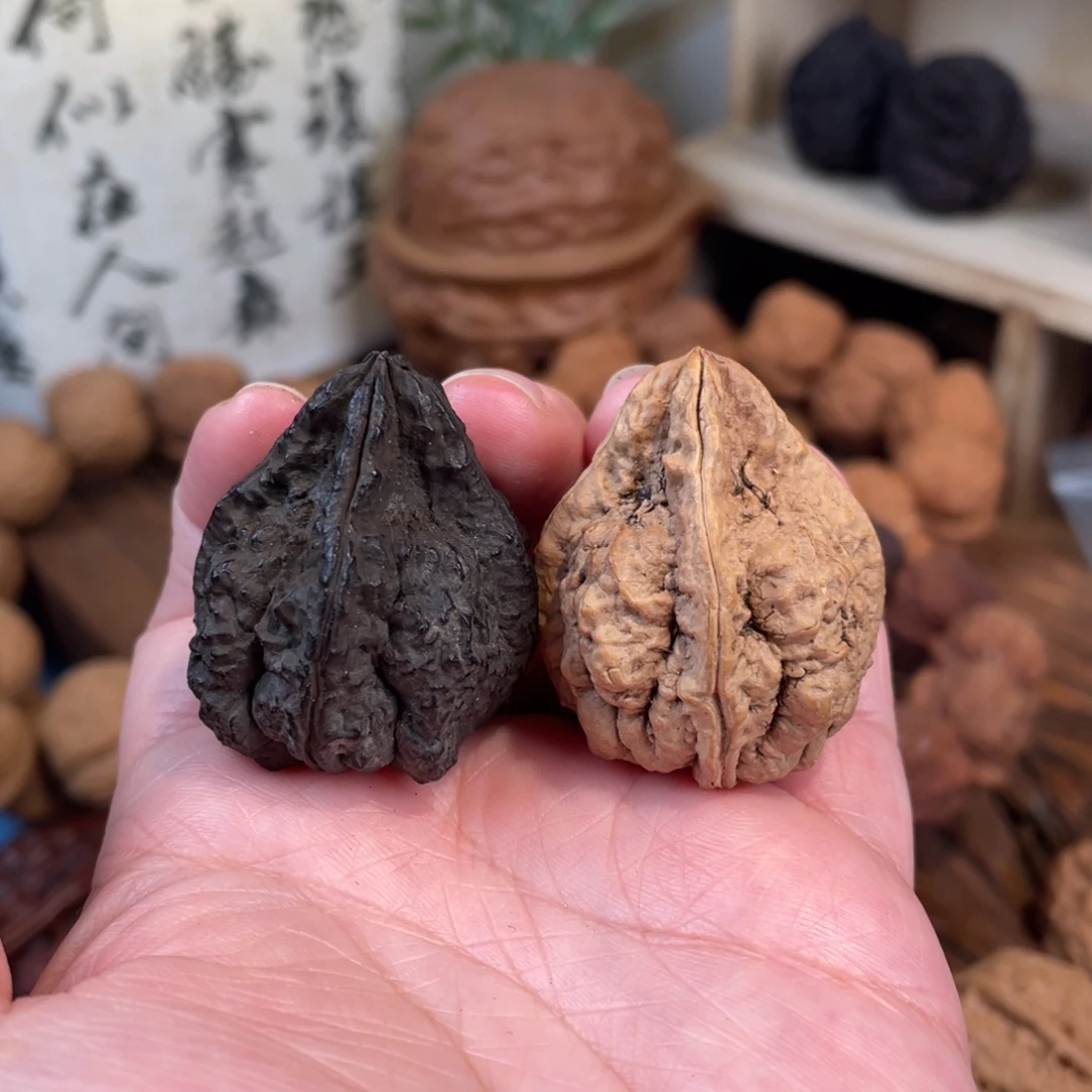 把件文玩核桃金蟾塔