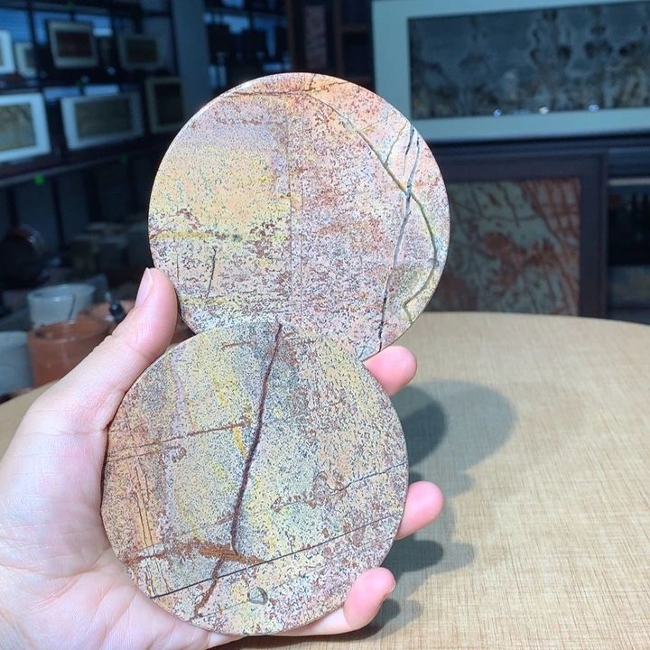 ，广西国画石摆件，收藏观赏