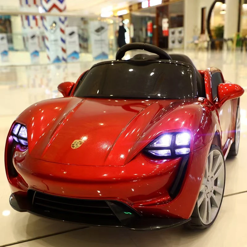 儿童电动车四轮遥控汽车1-4岁宝宝婴幼儿充电童车可坐小孩玩具车