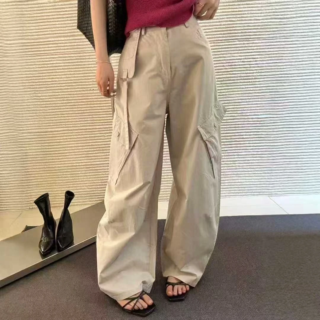 李园家1号店-7206-美式复古显瘦工装裤