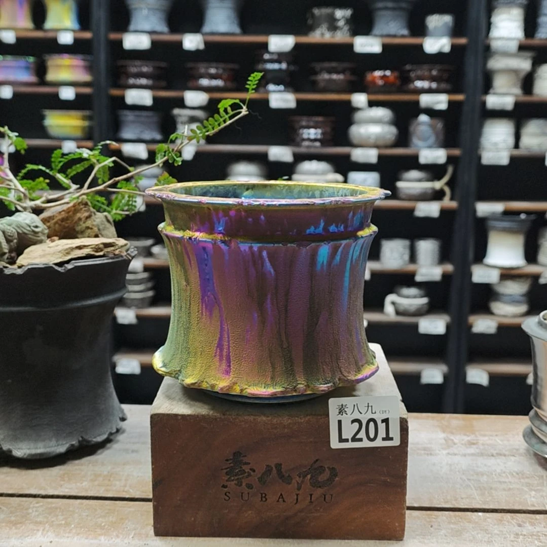 陶瓷素八九陶瓷内口12高12.5