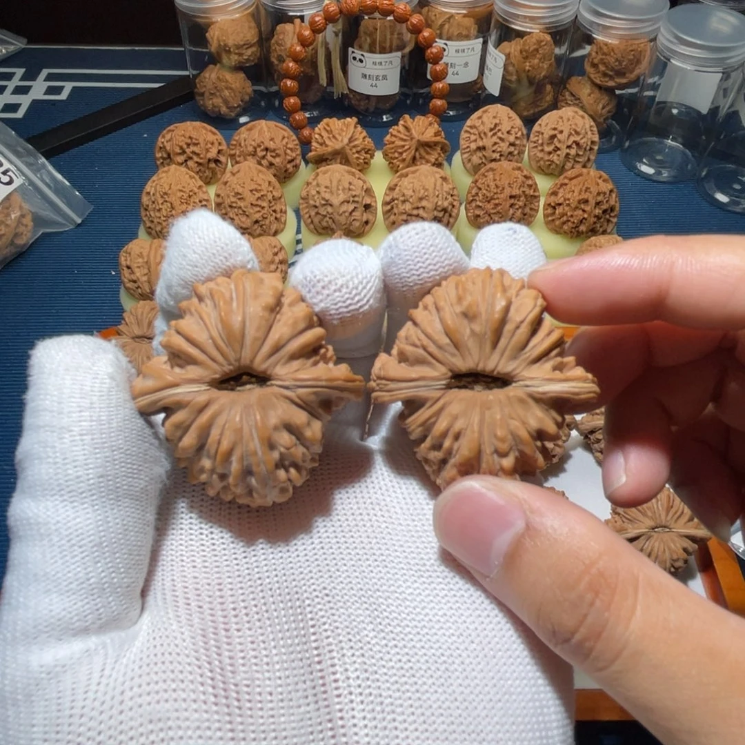 ***.文玩核桃吊坠蓟县南瓜楼44-45全品