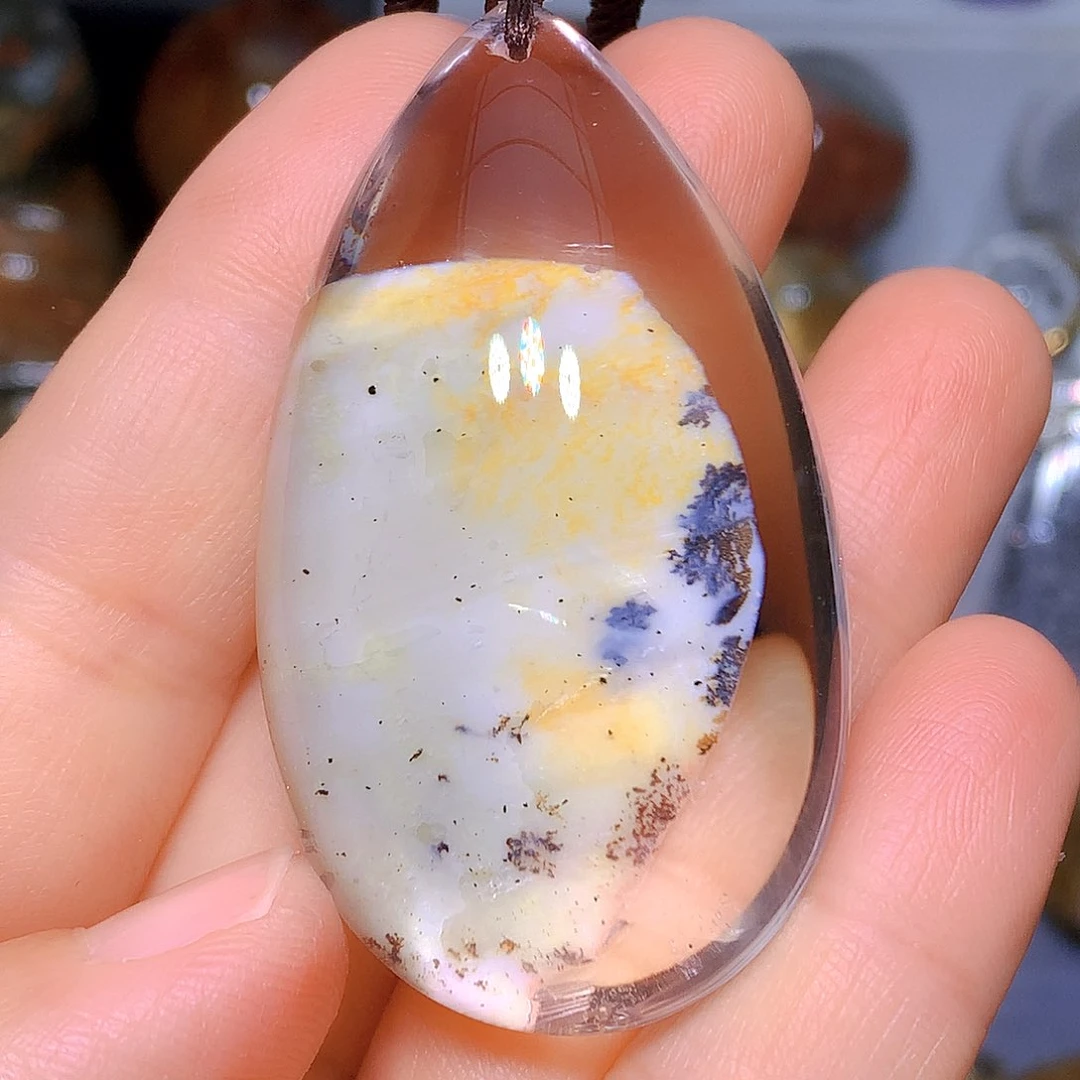 水晶吊坠未镶嵌天然水晶