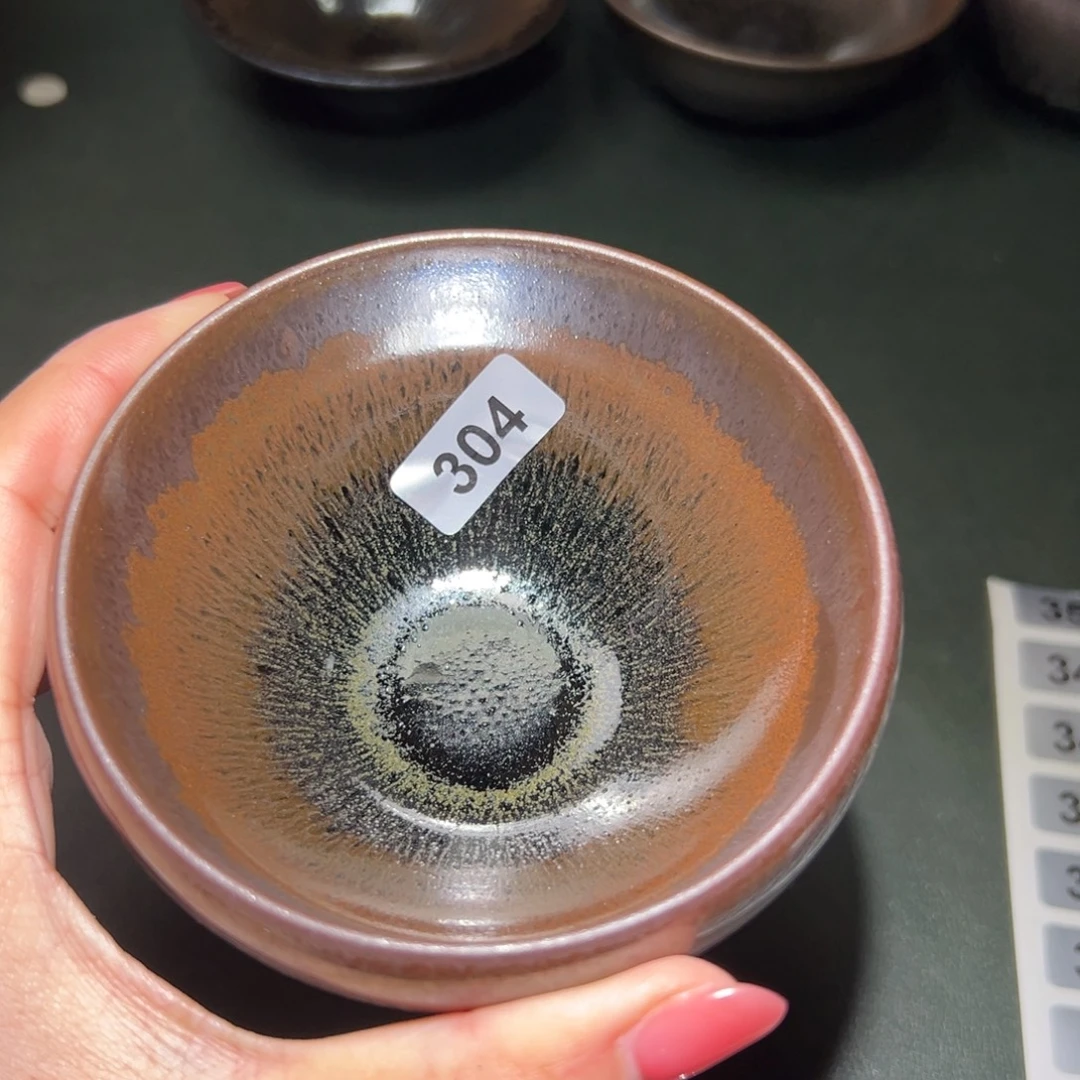 茶盏全手工原矿原釉建盏