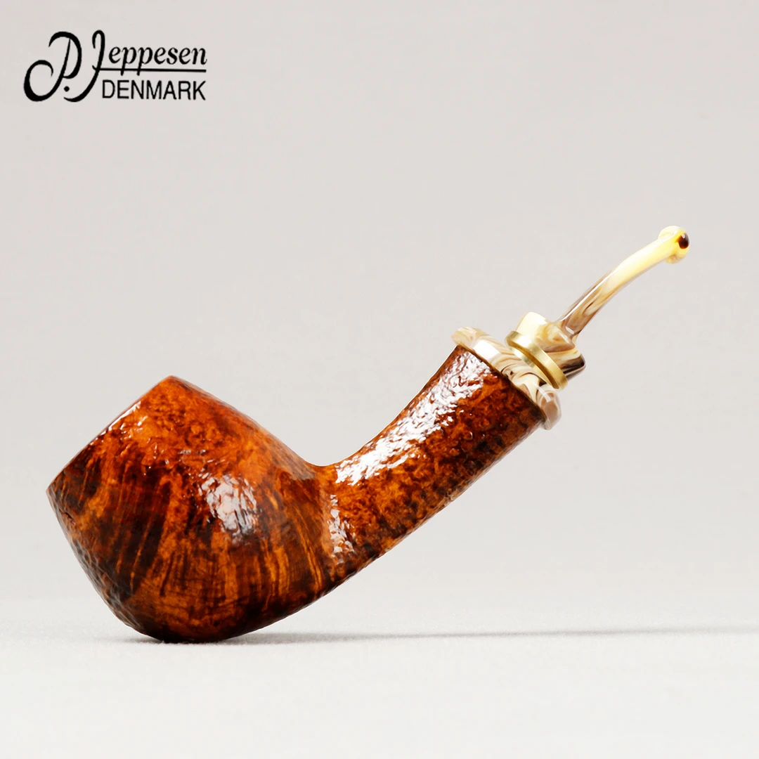 丹麦 吉普森 Classic3级 喷砂河豚 手工石楠木烟斗