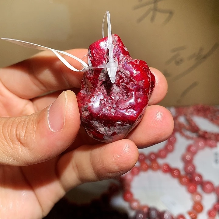 勇***前天然辰砂原矿无根砂