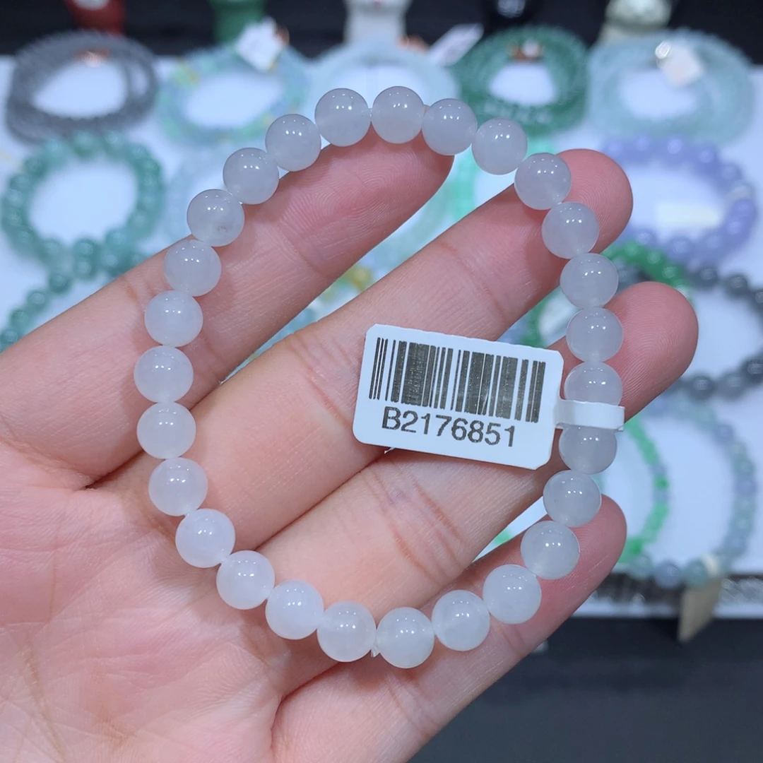 未镶嵌手串翡翠天然