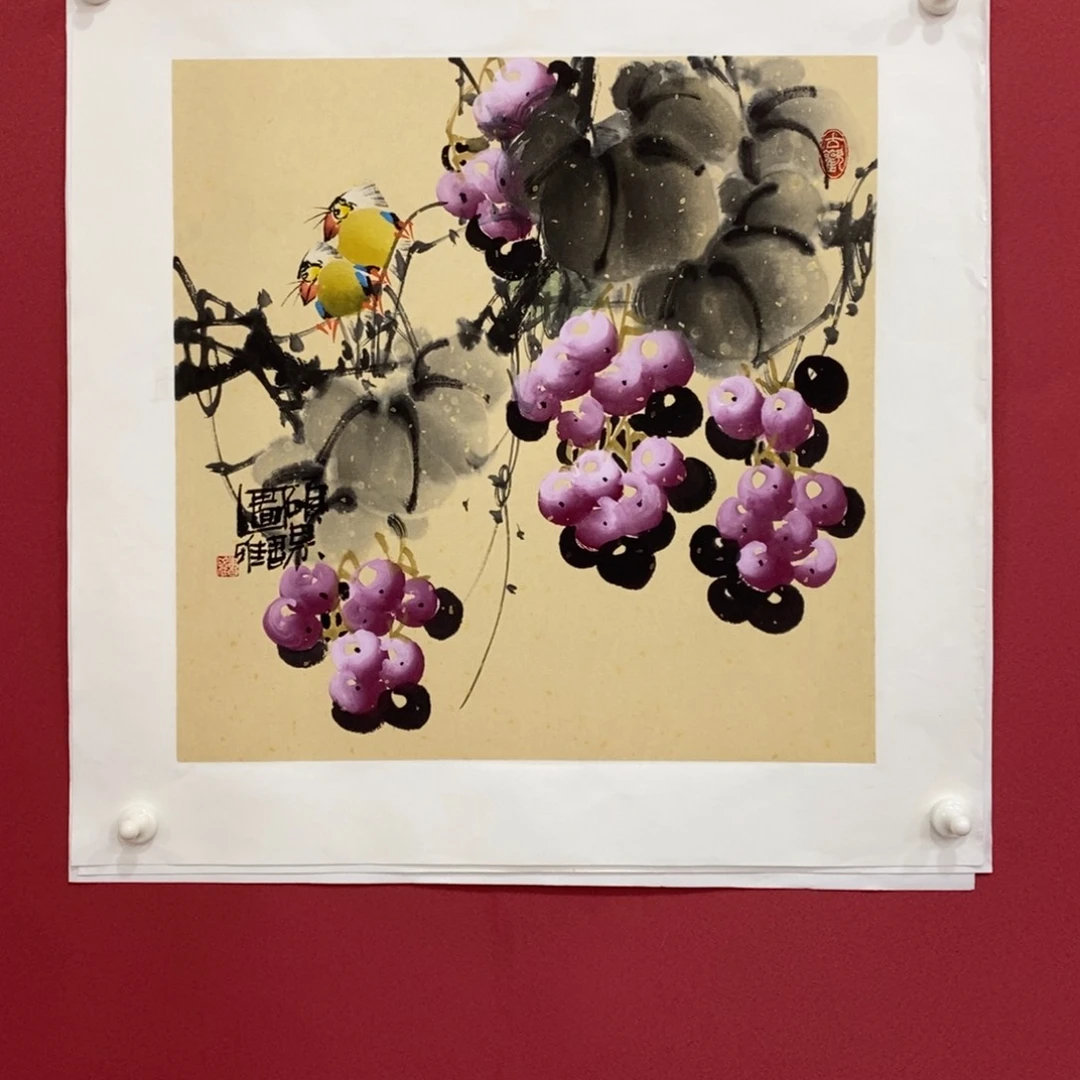 国画陈书雅小品真人真品33*33