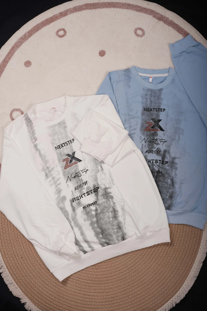 wu棉良品中大童文艺春秋款新款纯棉休闲百搭卫衣男女童不加绒