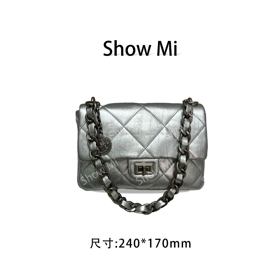 【Show Mi】ZT-D7193-银色-轻奢小众时尚百搭女士包包